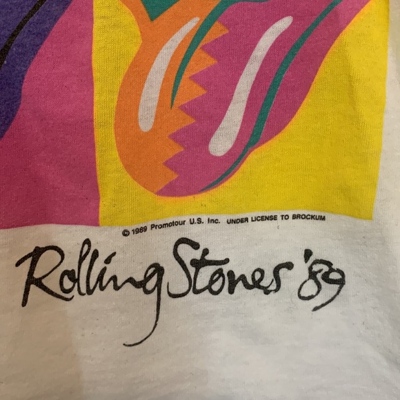 VINTAGE | Rolling Stones 1989 Tour T-Shirt - Picture 4 of 10